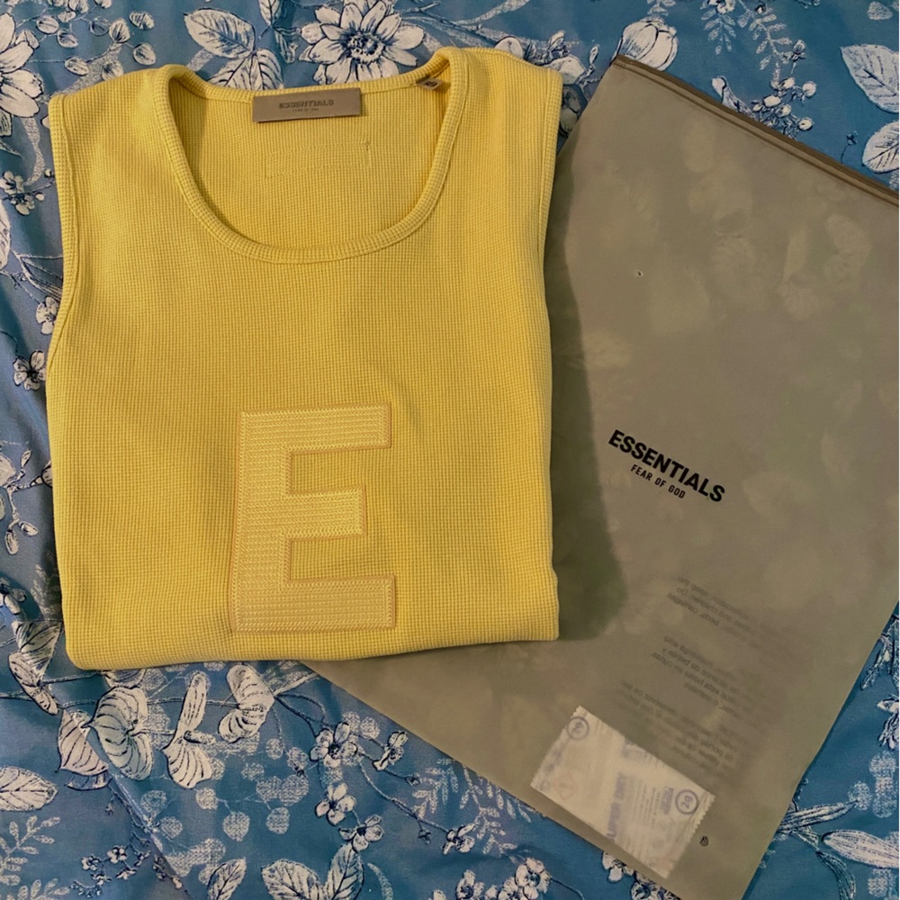 ESSENTIALS (Fear of God) Yellow Tank Top
* New with tags*